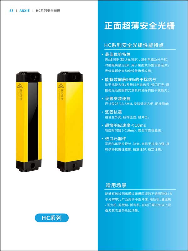 HC正面超薄28MM光柵系列彩頁