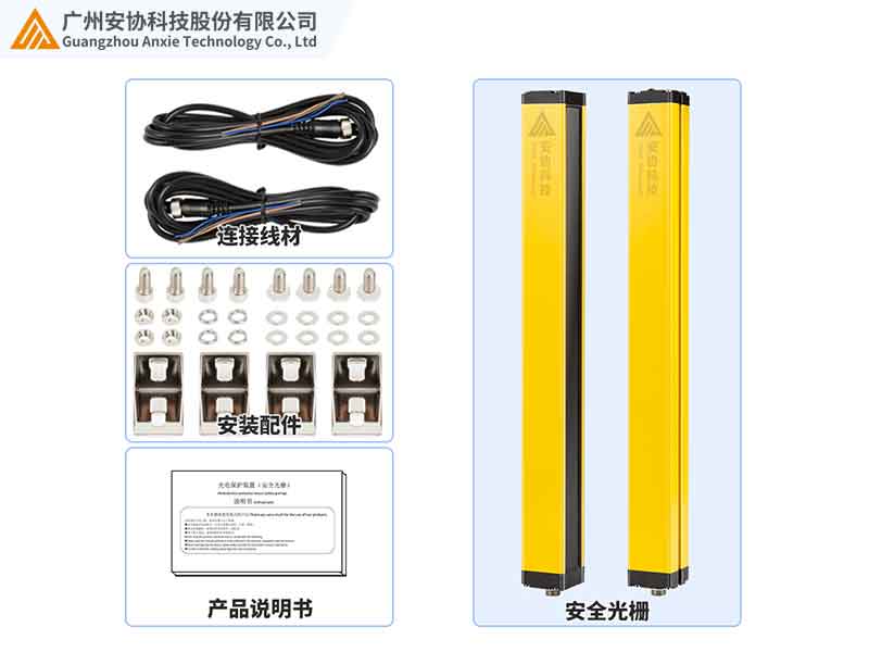 安全光柵R和T哪個(gè)是接收